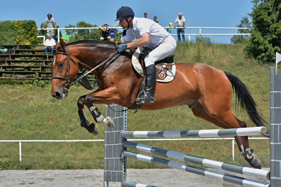 Skoková soutěž stupně 