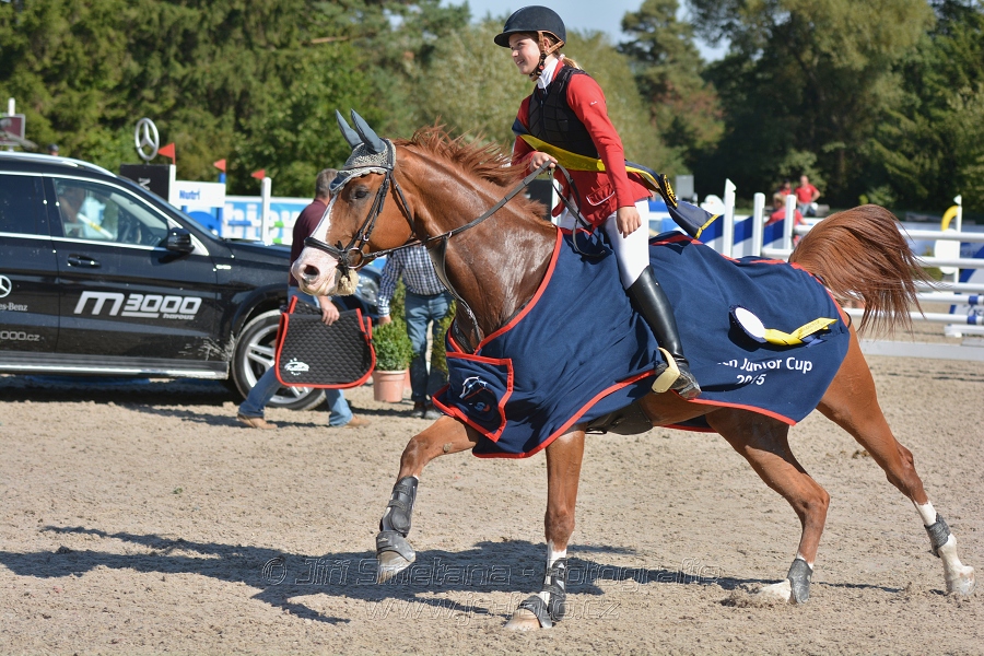 FINÁLE CZECH JUNIOR CUPu 2015 - 120/125 cm