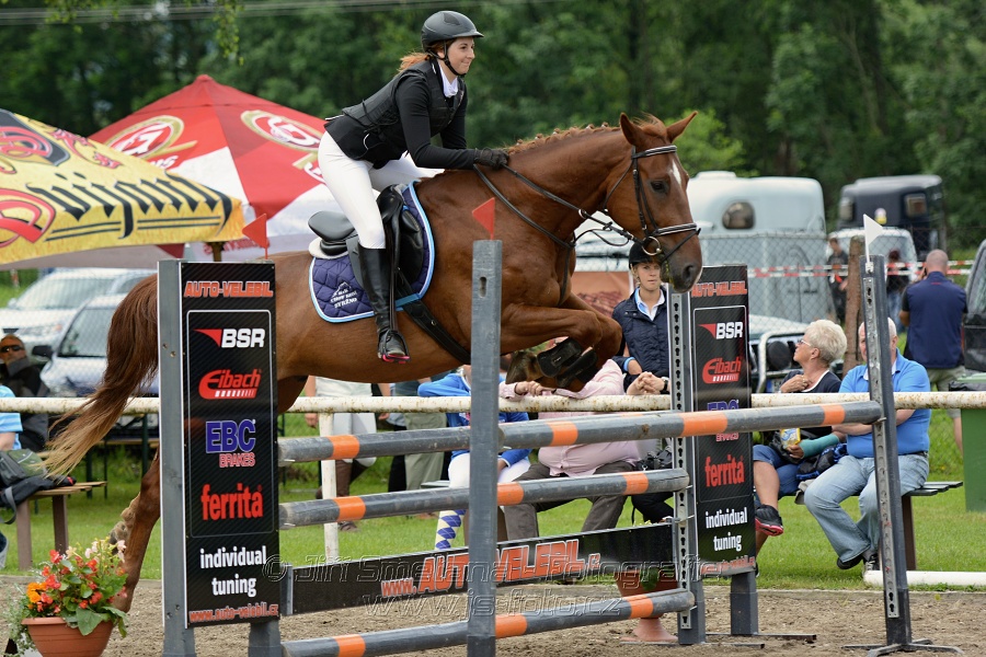 Skoková soutěž stupně „L*“ na styl, 2. kolo OM - junioři