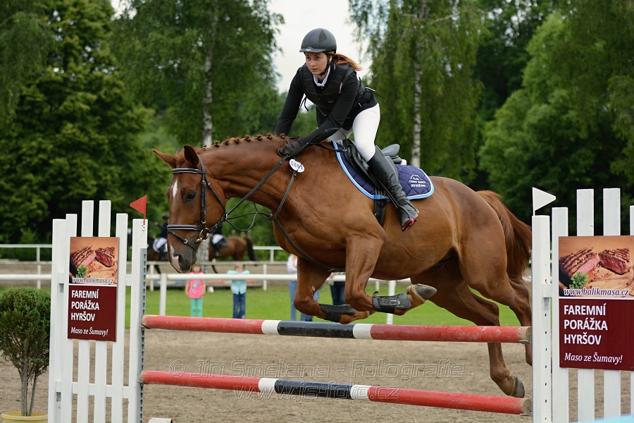 Skoková soutěž stupně „L*“ na styl, 2. kolo OM - junioři