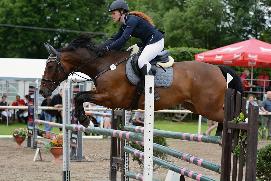 Skoková soutěž stupně „L*“ na styl, 2. kolo OM - junioři