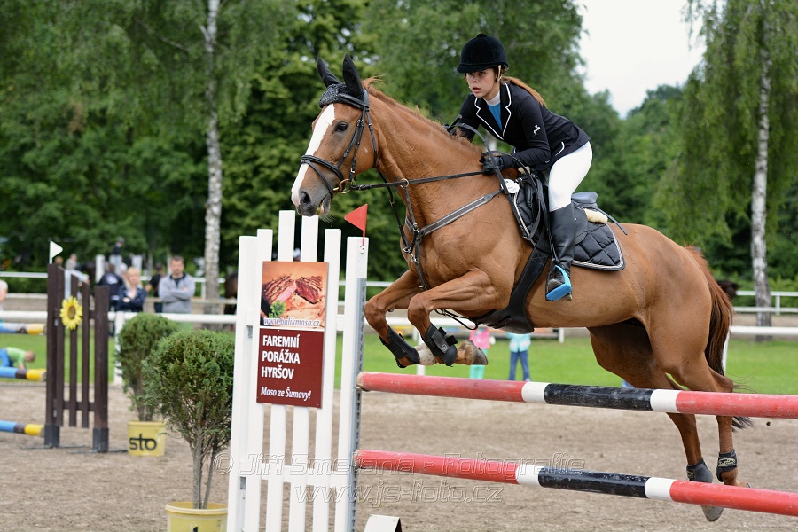 Skoková soutěž stupně „L*“ na styl, 2. kolo OM - junioři