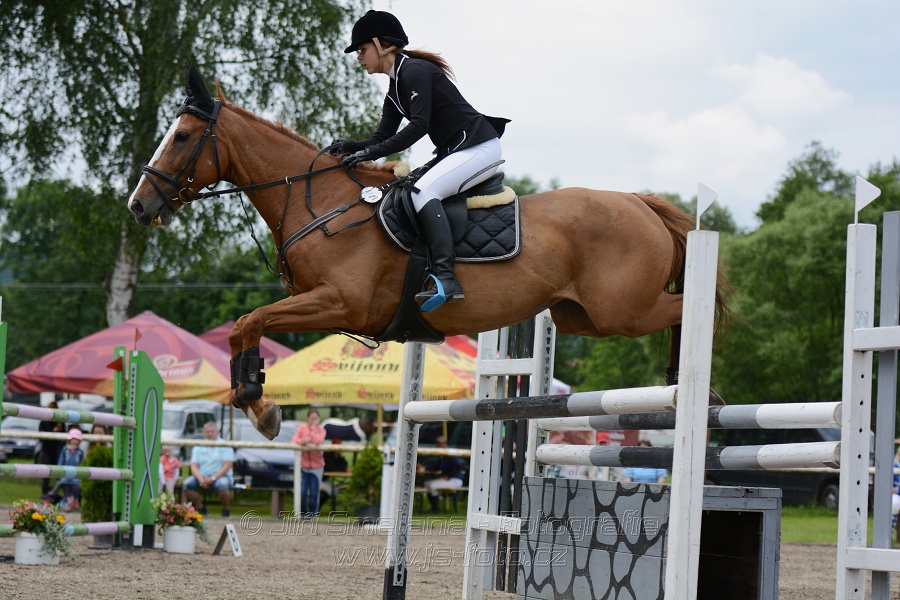 Skoková soutěž stupně „L*“ na styl, 2. kolo OM - junioři