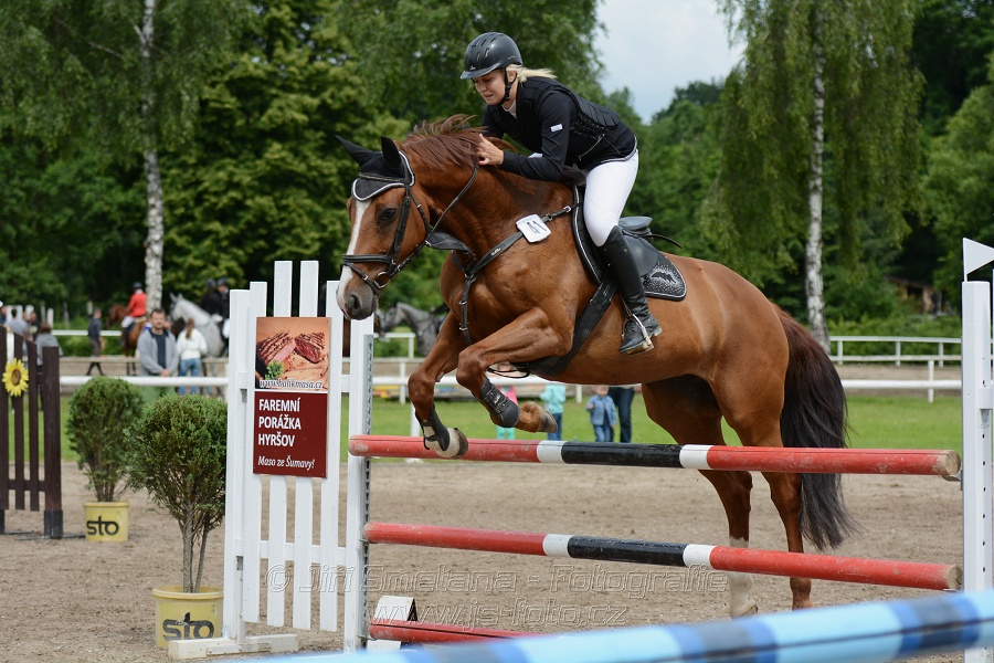 Skoková soutěž stupně „L*“ na styl, 2. kolo OM - junioři
