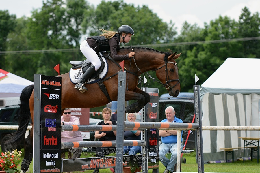 Skoková soutěž stupně „L*“ na styl, 2. kolo OM - junioři