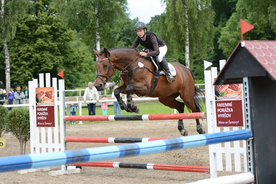 Skoková soutěž stupně „L*“ na styl, 2. kolo OM - junioři