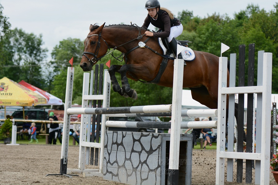 Skoková soutěž stupně „L*“ na styl, 2. kolo OM - junioři