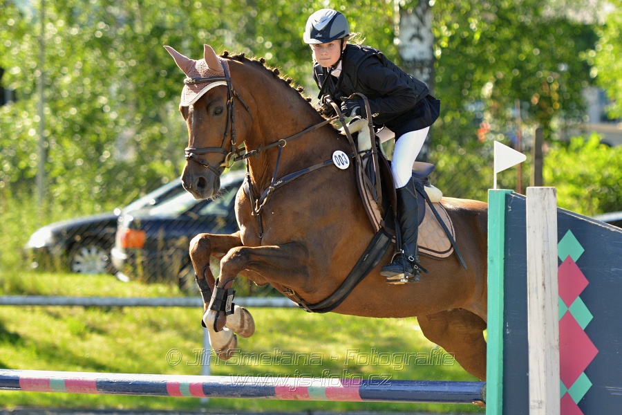 Skoková soutěž st. „Z“ na styl, 1. kolo OM - děti