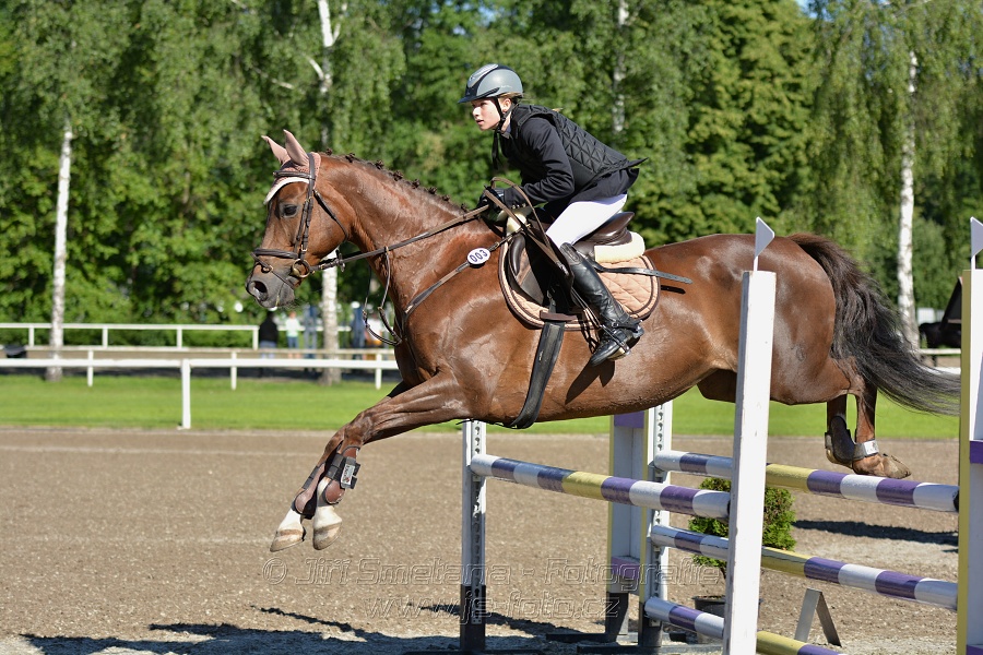 Skoková soutěž st. „Z“ na styl, 1. kolo OM - děti