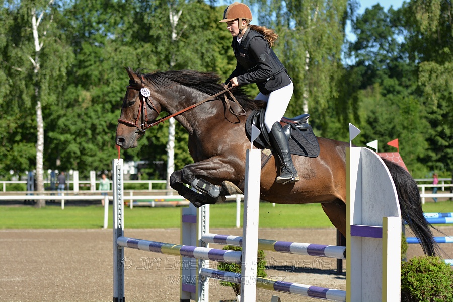 Skoková soutěž st. „Z“ na styl, 1. kolo OM - děti