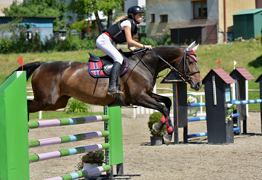 Skoková soutěž st. „ZL“ na styl, 1. kolo OM- junioři
