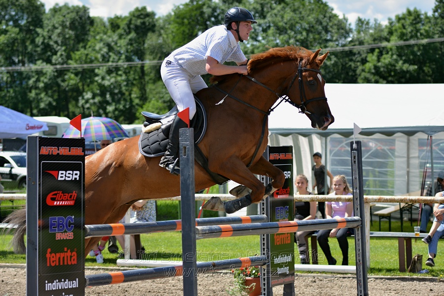 Skoková soutěž st. „ZL“ na styl, 1. kolo OM- junioři