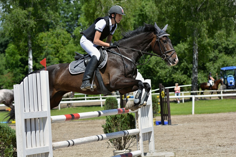 Skoková soutěž st. „ZL“ na styl, 1. kolo OM- junioři