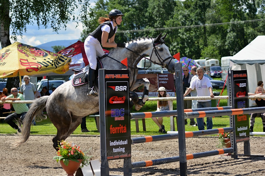 Skoková soutěž st. „ZL“ na styl, 1. kolo OM- junioři