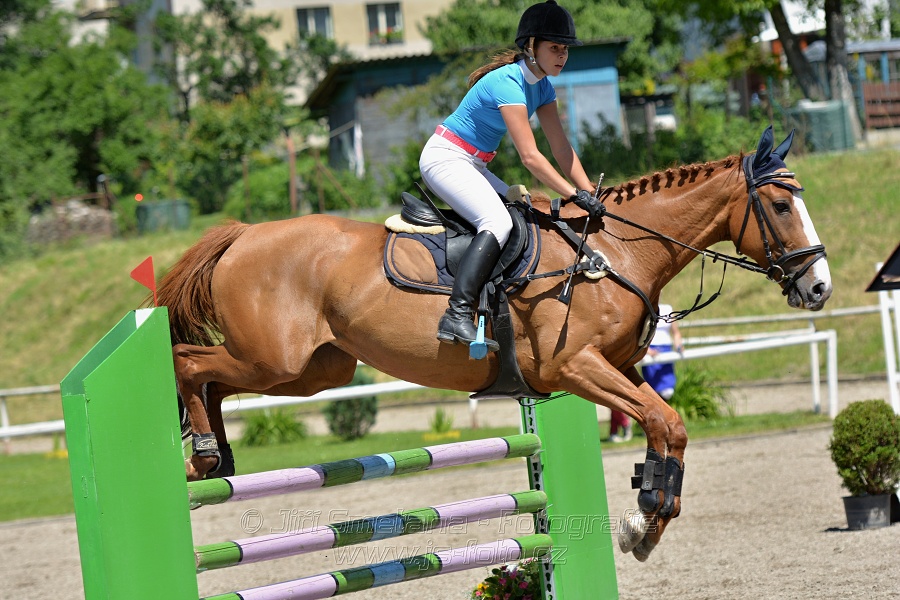 Skoková soutěž st. „ZL“ na styl, 1. kolo OM- junioři