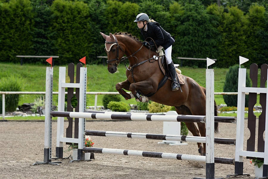 Skoková soutěž stupně „ZL“ na styl, 2. kolo OM- děti