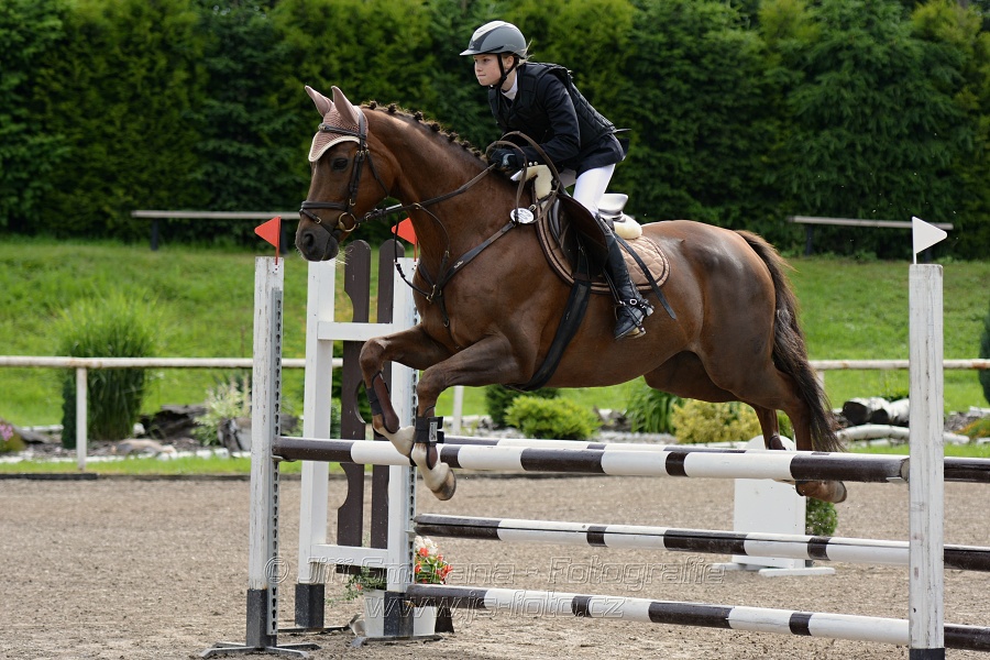Skoková soutěž stupně „ZL“ na styl, 2. kolo OM- děti