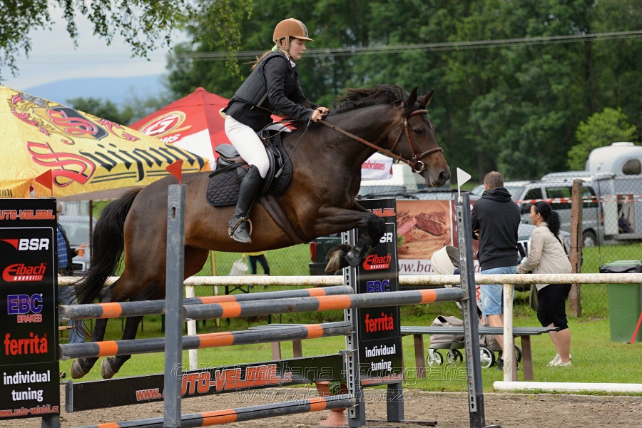 Skoková soutěž stupně „ZL“ na styl, 2. kolo OM- děti