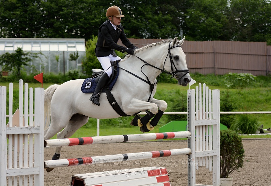 Skoková soutěž stupně „ZL“ na styl, 2. kolo OM- děti