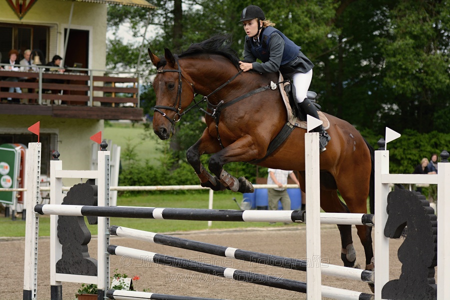 Skoková soutěž stupně „ZL“ na styl, 2. kolo OM- děti