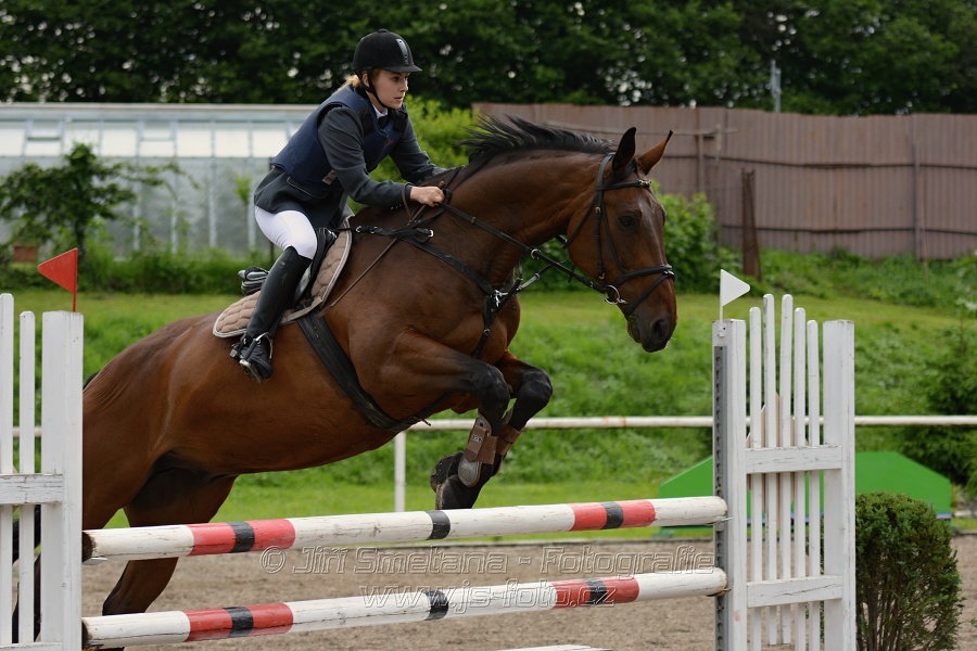 Skoková soutěž stupně „ZL“ na styl, 2. kolo OM- děti