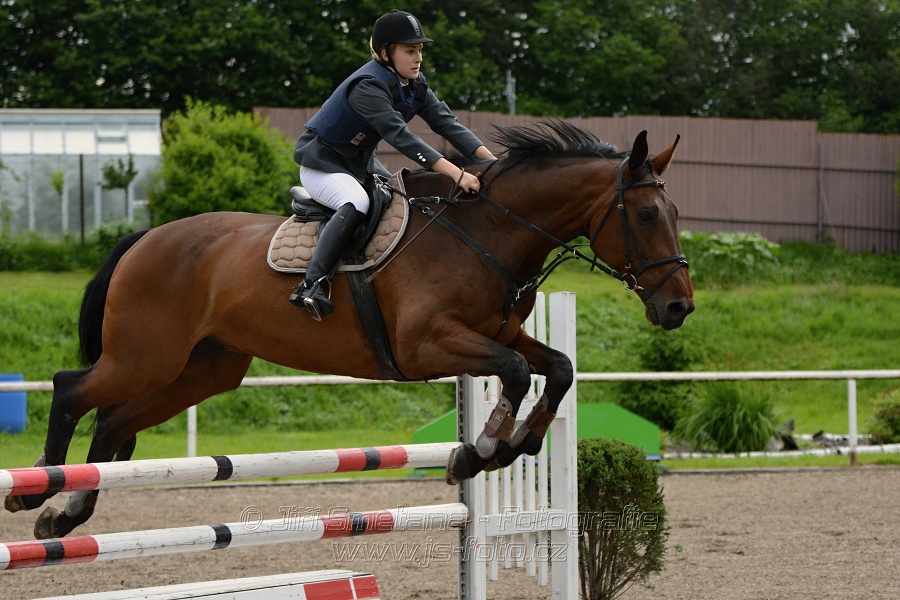 Skoková soutěž stupně „ZL“ na styl, 2. kolo OM- děti