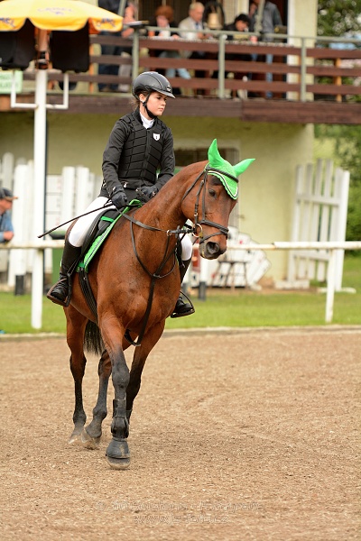 Skoková soutěž stupně „ZL“ na styl, 2. kolo OM- děti