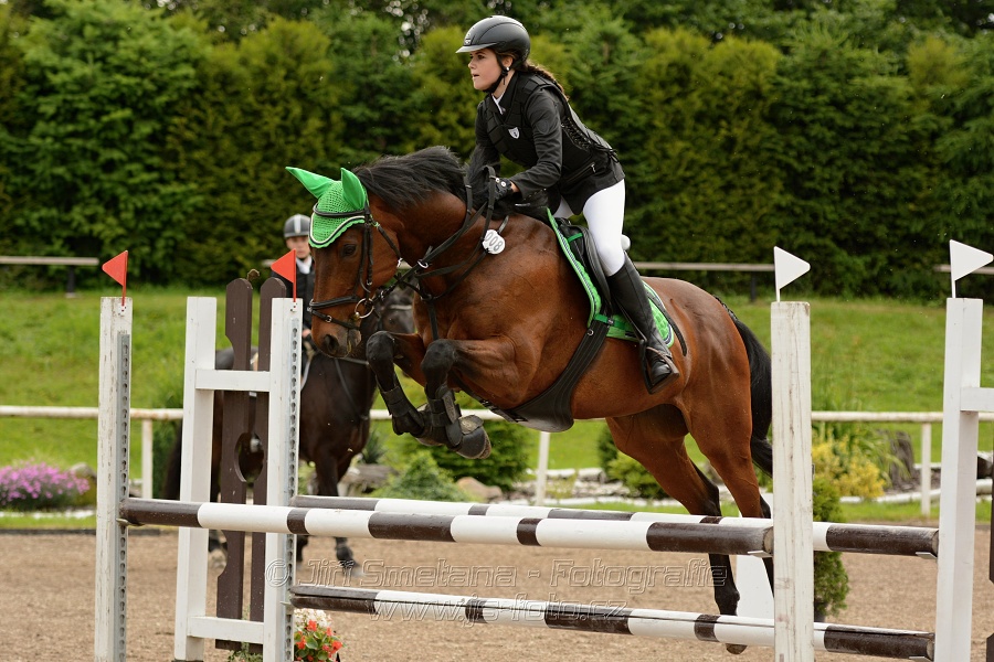 Skoková soutěž stupně „ZL“ na styl, 2. kolo OM- děti