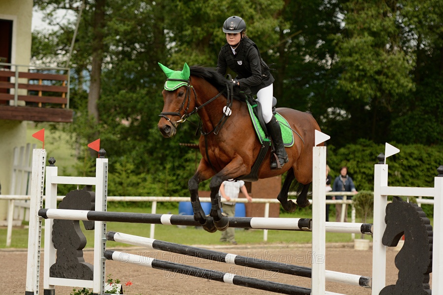 Skoková soutěž stupně „ZL“ na styl, 2. kolo OM- děti