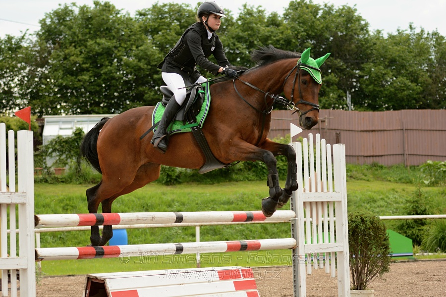 Skoková soutěž stupně „ZL“ na styl, 2. kolo OM- děti