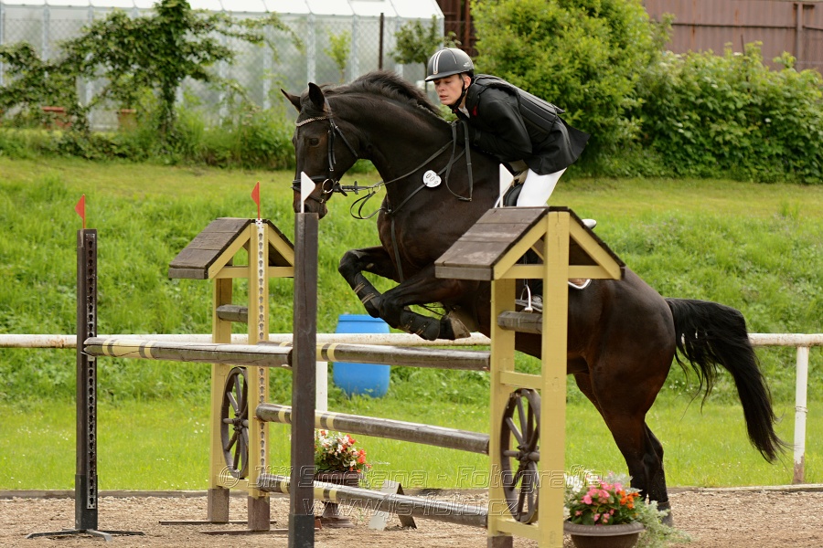 Skoková soutěž stupně „ZL“ na styl, 2. kolo OM- děti