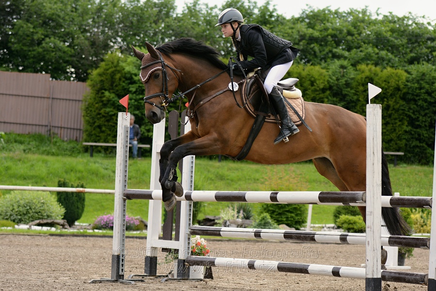 Skoková soutěž stupně „ZL“ na styl, 2. kolo OM- děti