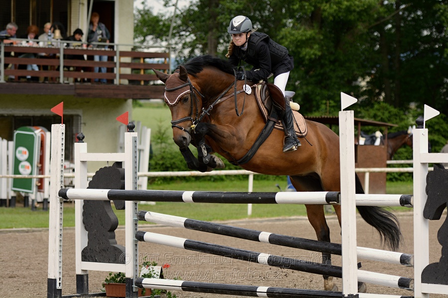 Skoková soutěž stupně „ZL“ na styl, 2. kolo OM- děti