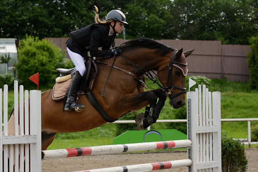 Skoková soutěž stupně „ZL“ na styl, 2. kolo OM- děti