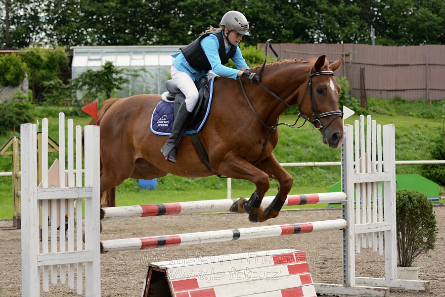 Skoková soutěž stupně „ZL“ na styl, 2. kolo OM- děti