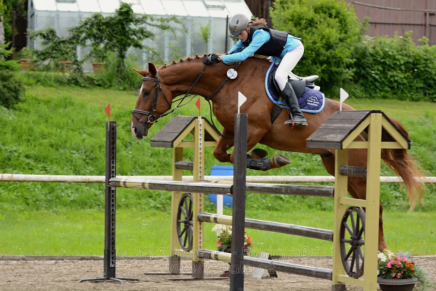 Skoková soutěž stupně „ZL“ na styl, 2. kolo OM- děti