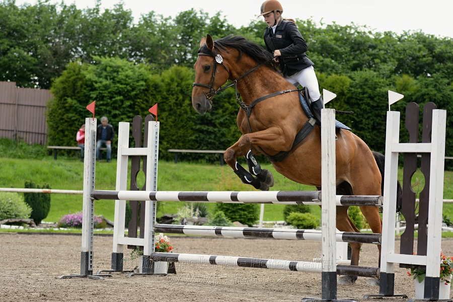 Skoková soutěž stupně „ZL“ na styl, 2. kolo OM- děti