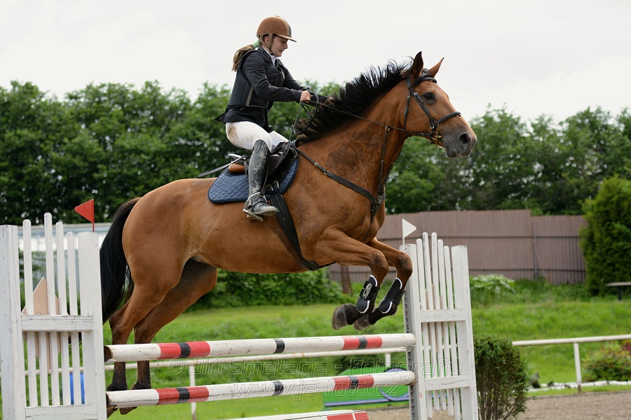 Skoková soutěž stupně „ZL“ na styl, 2. kolo OM- děti