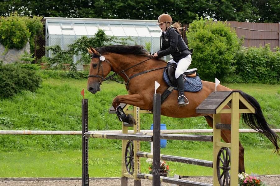 Skoková soutěž stupně „ZL“ na styl, 2. kolo OM- děti