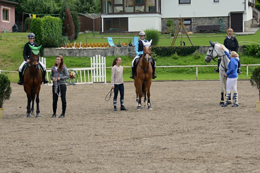 Skoková soutěž stupně „ZL“ na styl, 2. kolo OM- děti