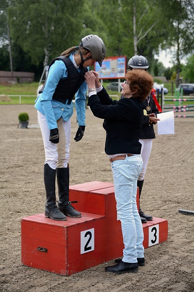 Skoková soutěž stupně „ZL“ na styl, 2. kolo OM- děti