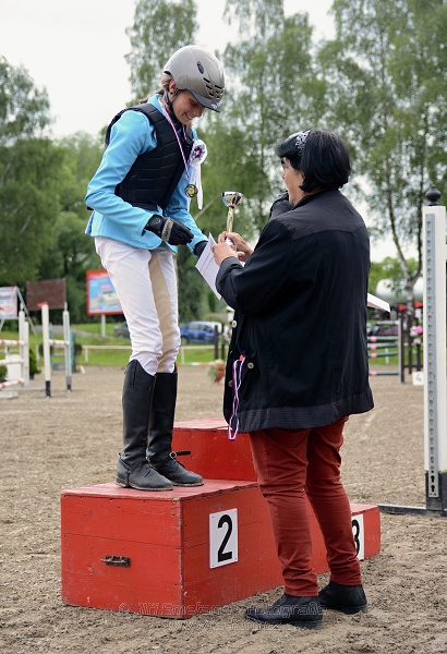 Skoková soutěž stupně „ZL“ na styl, 2. kolo OM- děti