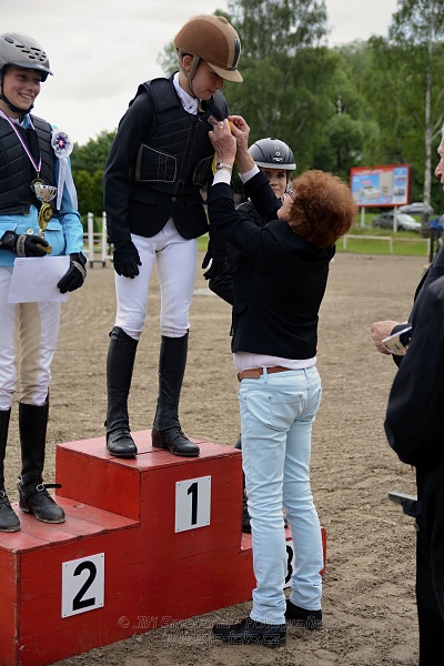 Skoková soutěž stupně „ZL“ na styl, 2. kolo OM- děti