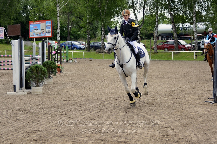 Skoková soutěž stupně „ZL“ na styl, 2. kolo OM- děti