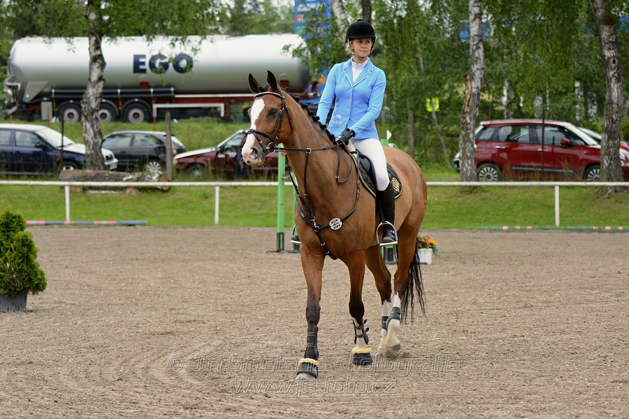 Skoková soutěž stupně „ZL“ , otevřená soutěž