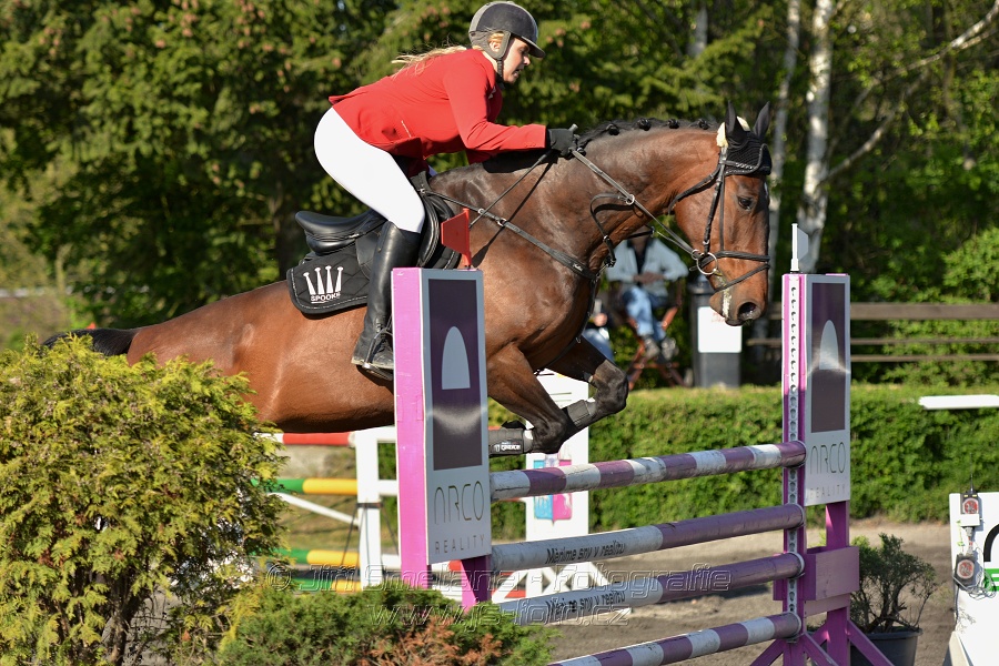 Skoková soutěž stupně 