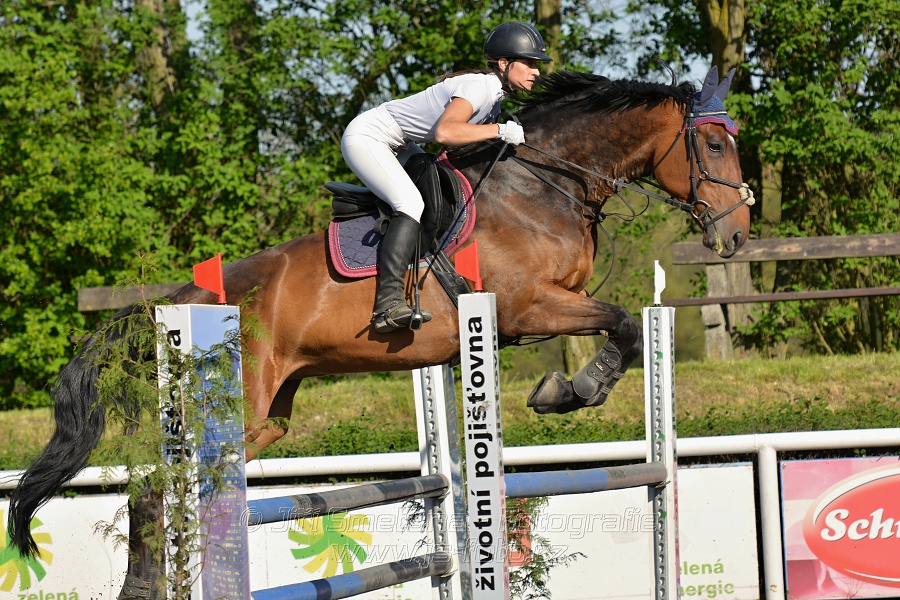 Skoková soutěž stupně 