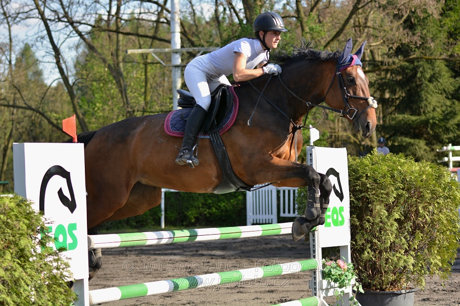 Skoková soutěž stupně 