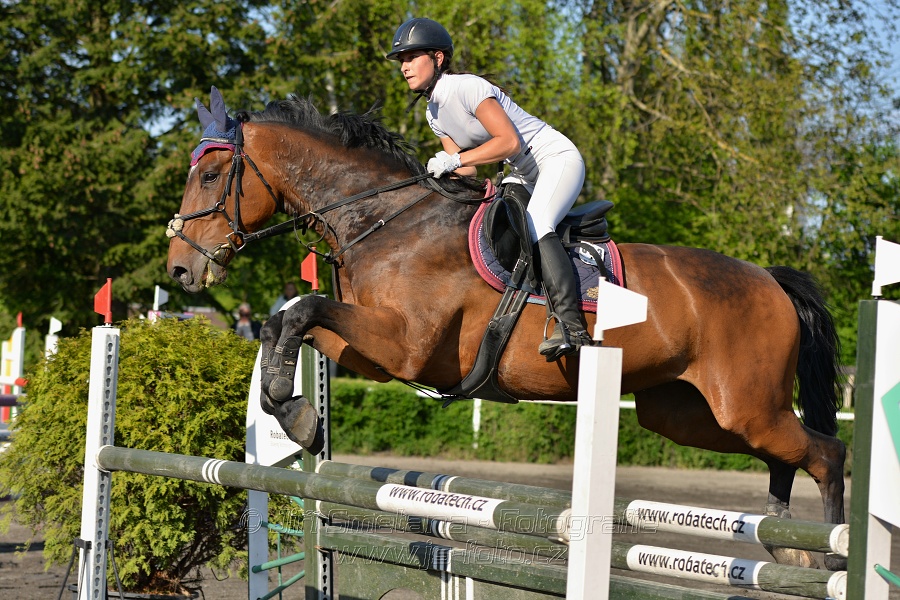 Skoková soutěž stupně 