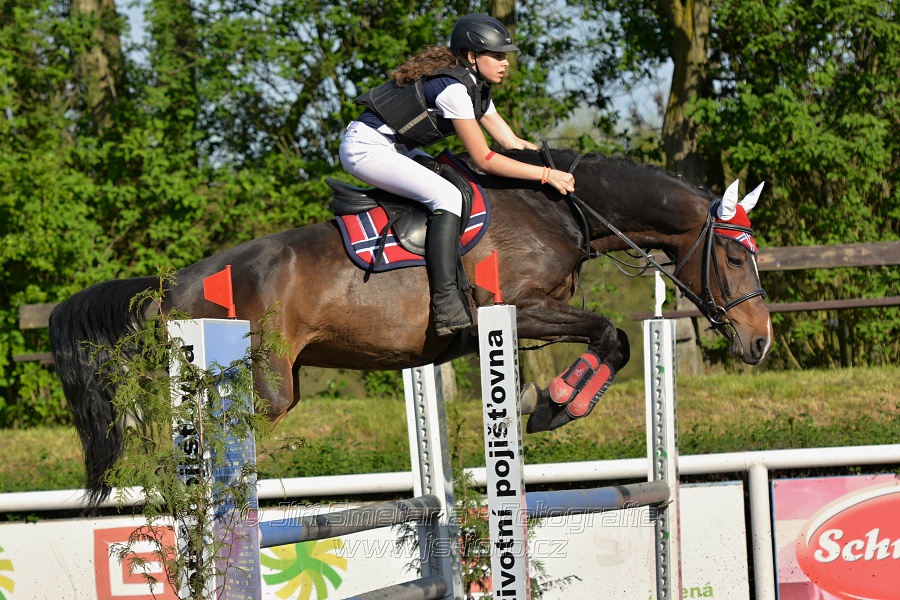 Skoková soutěž stupně 